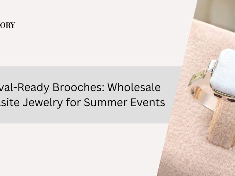 Festival-Ready Brooches